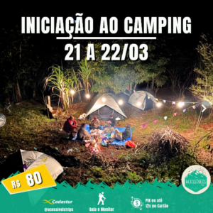 iniciaÇÃo ao camping