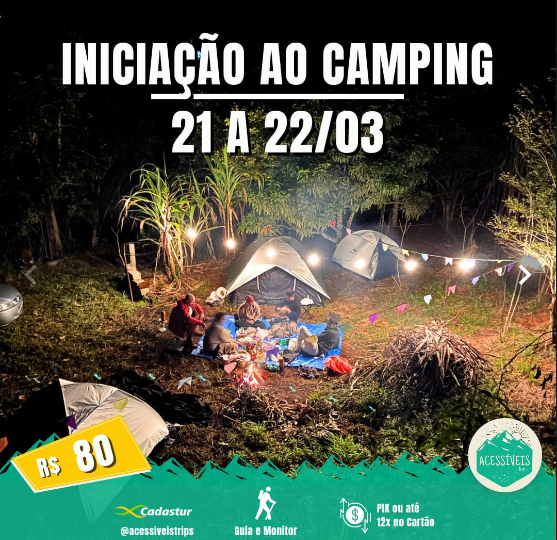 iniciaÇÃo ao camping