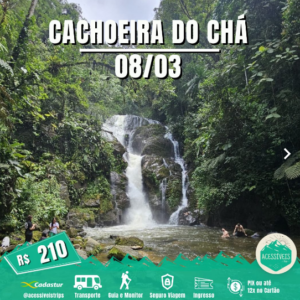 cachoeira do chÁ tapiraÍ
